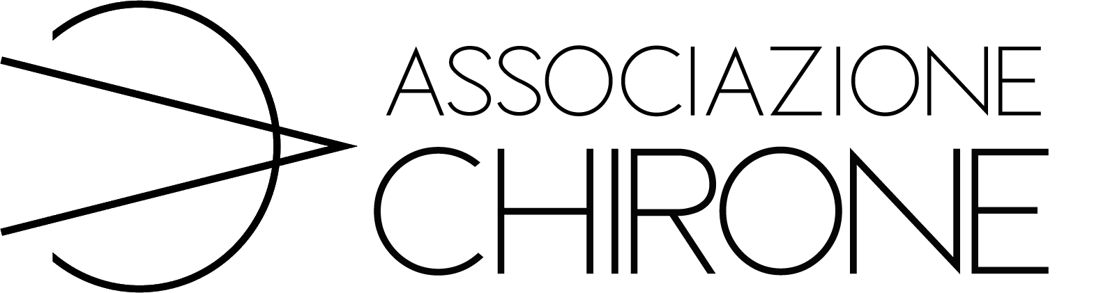 Logo Chirone Nero PNG